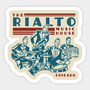 Rialto Records Sticker